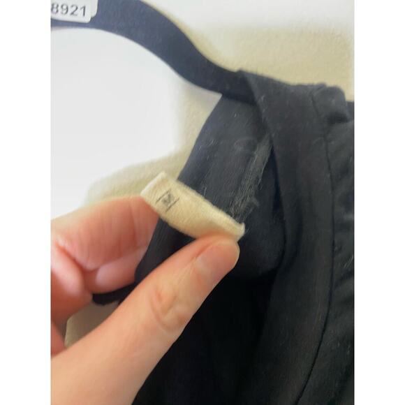 Lanston Light Sweater Romper, black Sz M - Picture 3 of 4